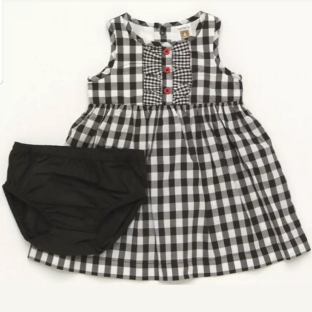 Carter's Little Collections Gingham Dress